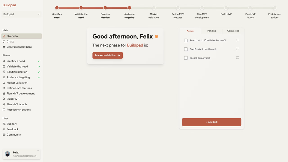 Tool Review of the Week: How Buildpad Helped Me Create a Healthcare Venture from Scratch